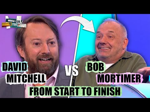 David Mitchell vs. Bob Mortimer - The Descent Into MADNESS | Would I Lie To You?