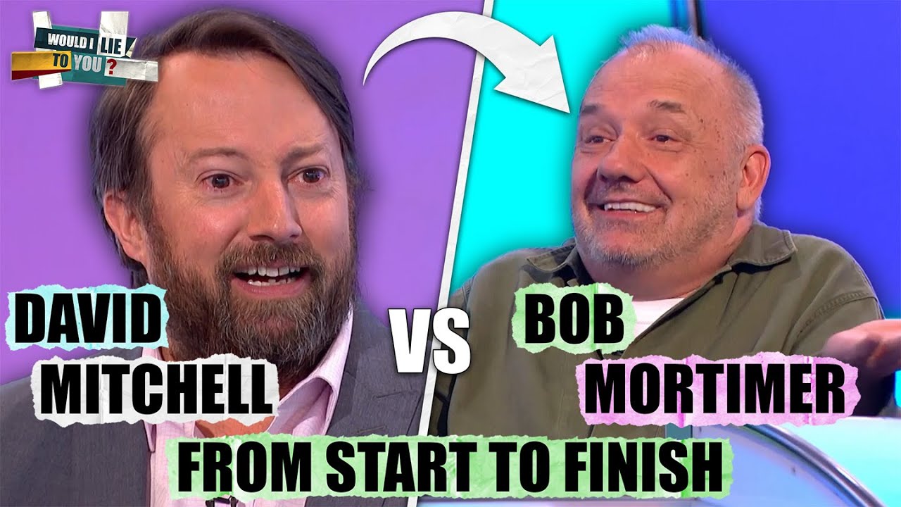 David Mitchell vs. Bob Mortimer - The Descent Into MADNESS | Would I Lie To You?