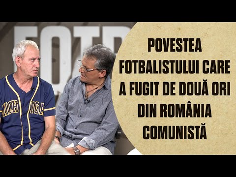 FOTBAL VINTAGE cu A. Buzărin. Viscreanu, jucătorul care a fugit de două ori din România comunistă