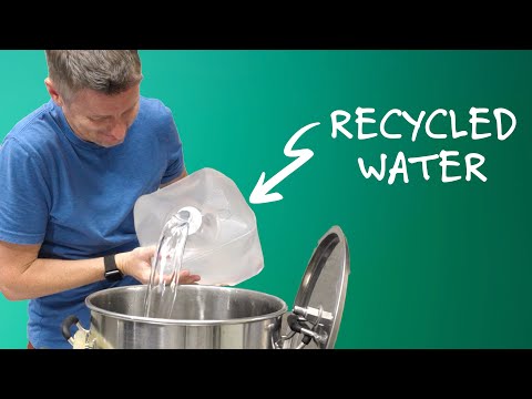 Brewing German Helles with Recycled Water