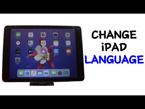 How to Change iPad Language | Change Language on iPad