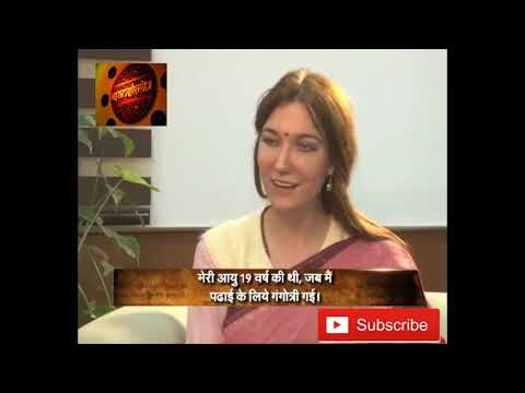 When Sweden Girl speak Sanskrit | Interview in Sanskrit | (with Hindi Subtitle)