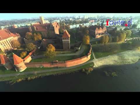 Lot nad rzeką Nogat w Malborku, Pętla Żuławska, iczarter.pl