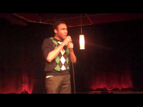 Donald Glover from Mystery Team performs at Sweet at Sundance 2009