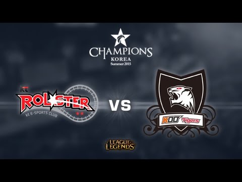 KT Rolster vs KOO Tigers - Mapa 2 - S4 - Día 2 - LCK Summer Split 2015 - Español