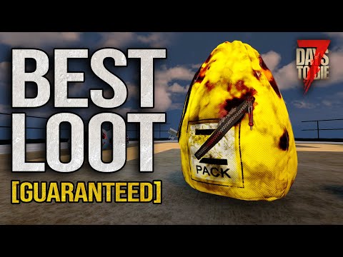 (7 Days To Die) How to get the BEST LOOT on HORDE NIGHT - Tips & Tricks