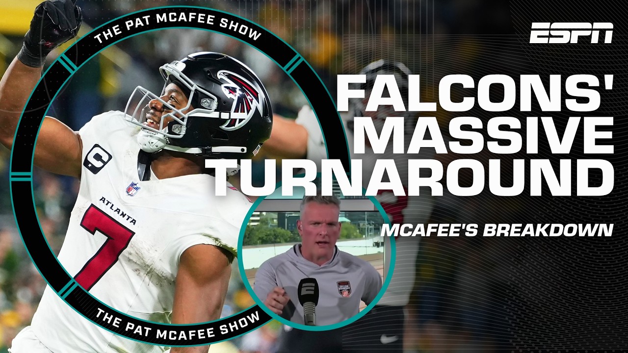 Pat McAfee REACTS to Falcons-Packers on TNF 💫 'Bijan Robinson was UNLEASHED!' | The Pat McAfee Show
