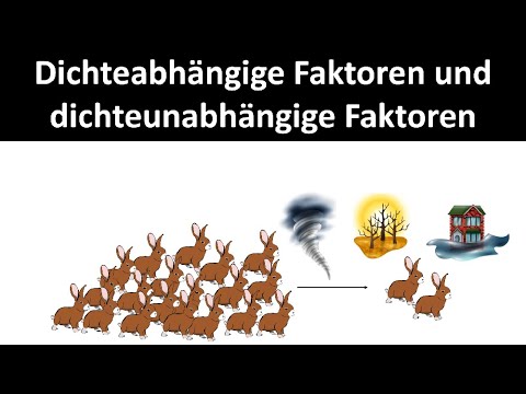 Dichteabhängige & Dichteunabhängige Faktoren [Biologie, Ökologie, Oberstufe]