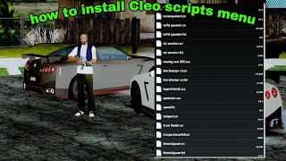 How to download & install 30 Cleo scripts for GTA SA mobile/android