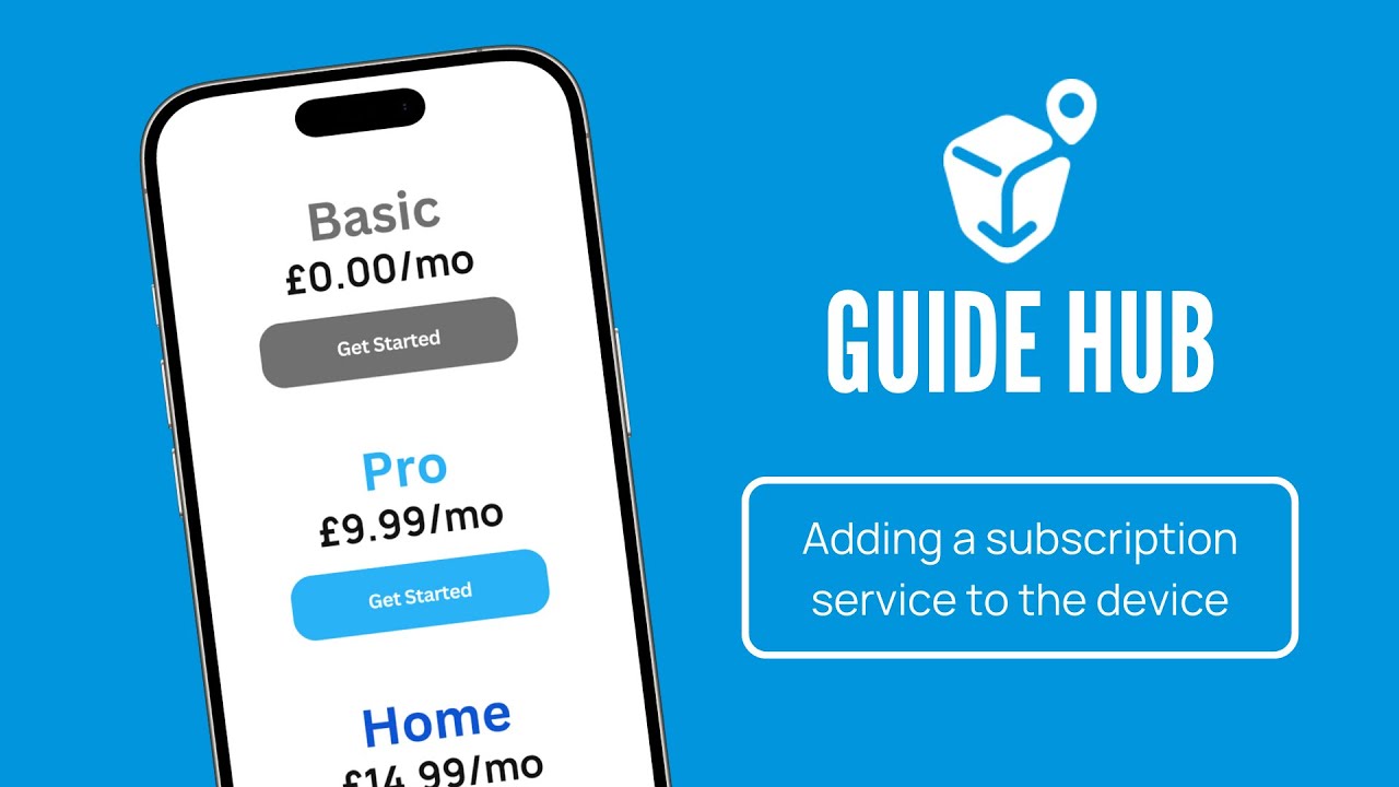 Guide #16 Adding a Subscription Plan