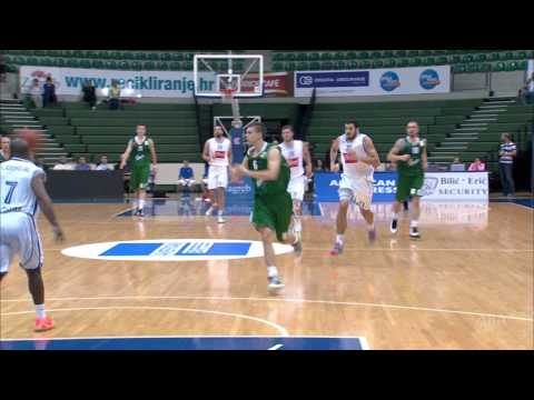 ABA Liga 2014/15, Round 01 match: Cibona - Union Olimpija