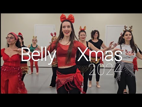BellyXmas 2024 | Silvia Brazzoli | Christmas Bellydance with students