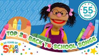 Top 20 Back To School Songs | 🍎 📚 Learn and Sing ABCs + More! | Super 