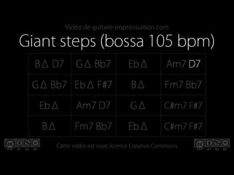 Giant steps  : Backing track (bossa)