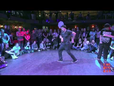 Siberian Top Dance Contest - popping 1/8 D-man vs Fire Faya (Sibprokach 2016)
