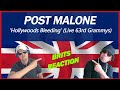 Post Malone - Hollywood's Bleeding (BRITS REACTION!!)