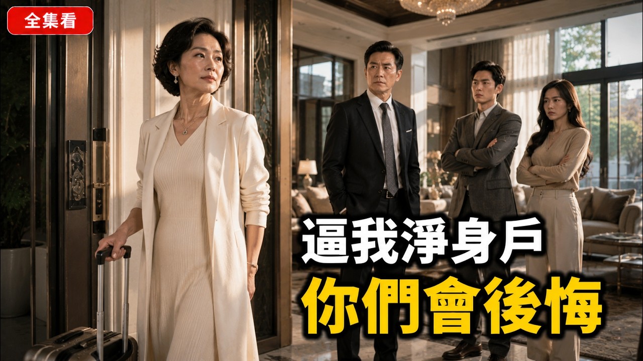 她為家庭付出25年，丈夫出軌、兒子逼她淨身出戶！當她不再忍讓，所有人才發現這個家真正的頂梁柱一直都是她！#女性成長 #逆襲 #熱門短劇 #家庭倫理 #追妻火葬場 #爽劇 #全集免費看