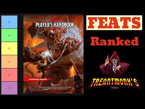 Ranking EVERY Feat in D&D 5e: PHB Part 1