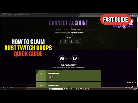 How to Get and Claim Rust Twitch Drops Quick Guide