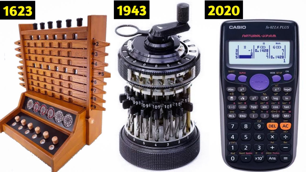 Who invented first calculator? More REF