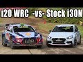 Stock I30N Vs 380hp I20N WRC Rally Car On The Same Course