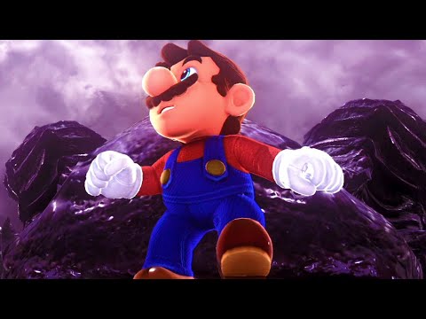 Super Mario Odyssey - 100% Walkthrough Part 24 No Commentary Gameplay - Lord of Lightning Boss Fight