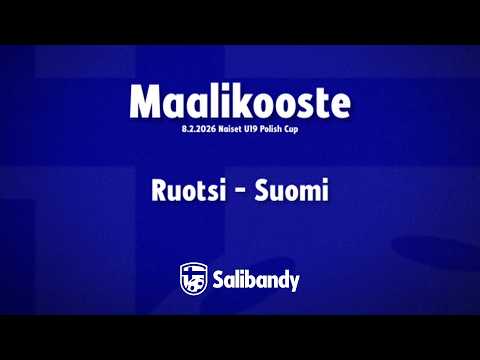 Maalikooste: Ruotsi - Suomi (Naiset U19)