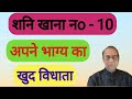Shani Khana No 10||Saturn in 10th house||lal kitab||Ashok Agarwal