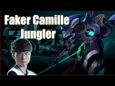Faker - Camille Jungler - Full Game -LOL # 15