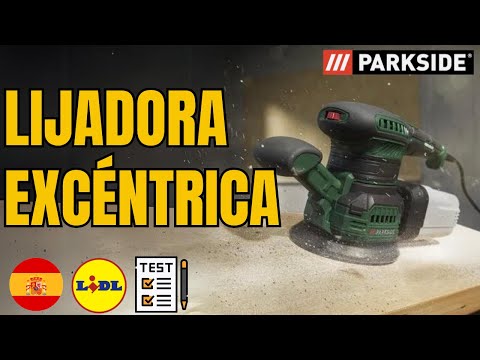 Miniatura del vídeo: lijadora excéntrica Parkside PEXS 270 C3