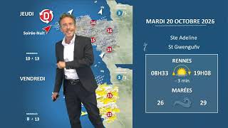 Illustration de l'actualité La météo de votre mardi 20 octobre 2026