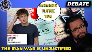 His information on IRAN was very out of date || JOVAN DEBATES