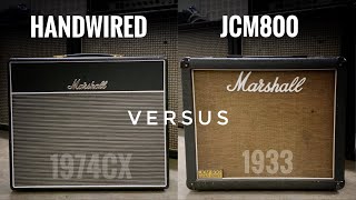 Video thumbnail for Marshall Handwired VS Vintage JCM800 1x12 Comparison! by Johan Segeborn