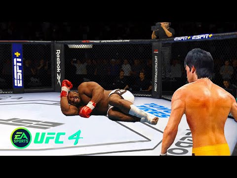 UFC4 Bruce Lee vs Bob Sapp EA Sports UFC 4 PS5