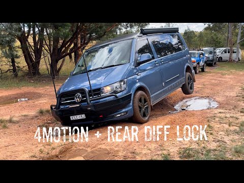 VW Transporter 4motion system.