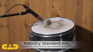 Video thumbnail for CAD Audio CADLive D89 Supercardioid Instrument Microphone Overview | Full Compass by Full Compass