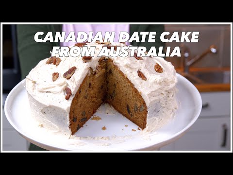 1939 Canadian Date Cake... From Australia! - Old Cookbook Show
