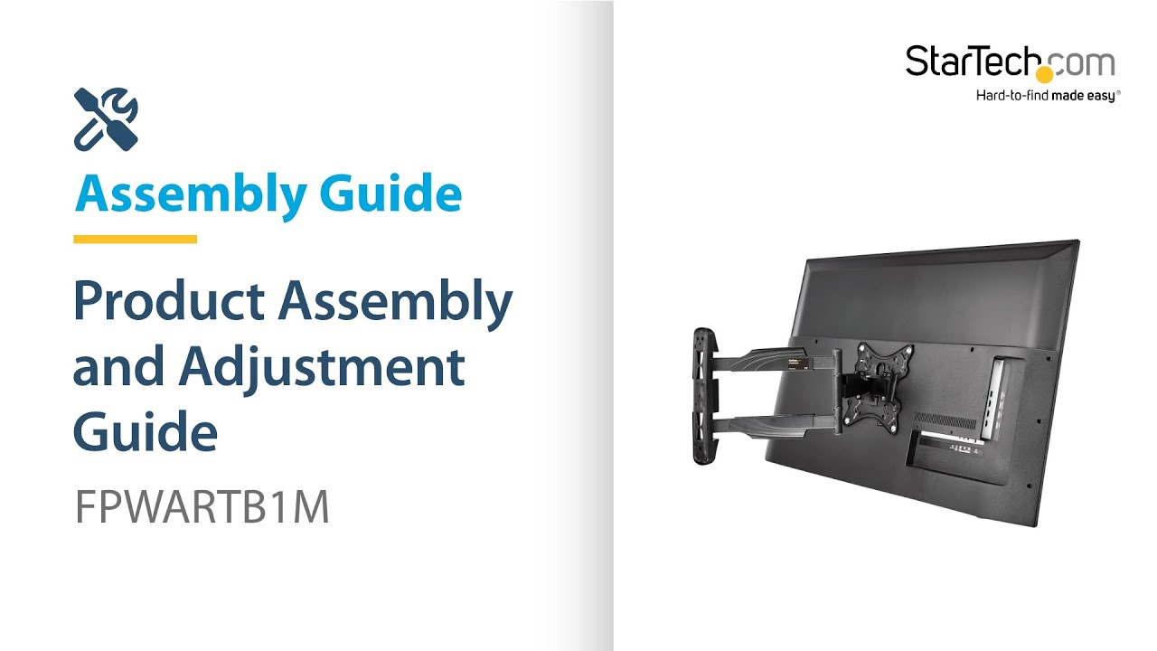 Full Motion TV Wall Mount - 32-55in (77lb/35kg) | StarTech.com
