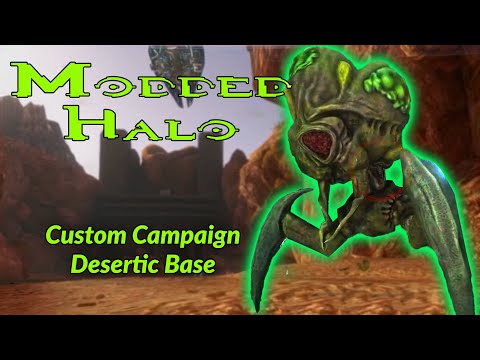 NEW Terrifying Flood Forms In Modded Halo | The Desertic Base HALO 3 Mod