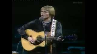 John Denver  in concert in London at Wembley Arena, 1979