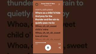 Download lagu Sweet Child Of Mine lyrics Sheryl Crow... mp3