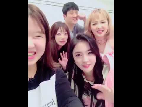 171208 moong1123 - Instagram Video feat. Sumin, Nahyun & New Sun