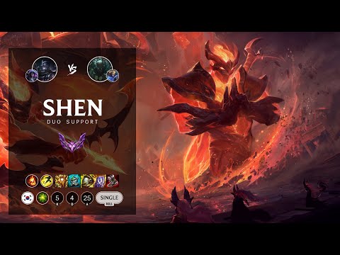 Shen Support vs Pyke - KR Master Patch 12.9