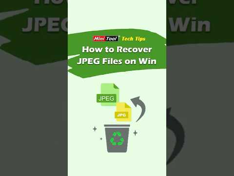 JPEG Recovery: How to Recover or Repair JPEG or JPG Files