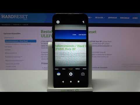 Cómo solucionar problemas de cámara en ULEFONE Note 8P - restablecer ajustes de cámara
