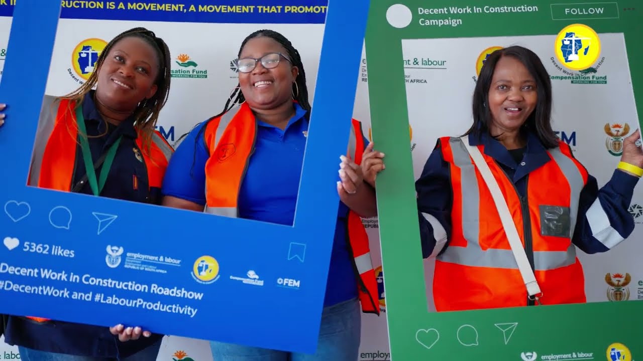 Decent Work in Construction Roadshow in George South Africa