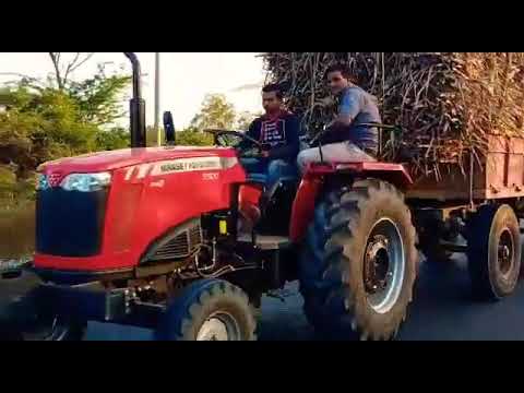 Massey Ferguson 9500 smart series with sugarcane load