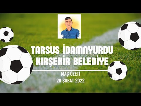 TARSUS İDMAN YURDU: 1 - KIRŞEHİR BLD: 0 (MAÇ ÖZETİ - 23 ŞUBAT 2022)