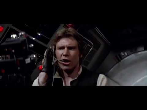 Adywan's Star Wars Revisited - New Falcon and TIE Fighter Attack Scene