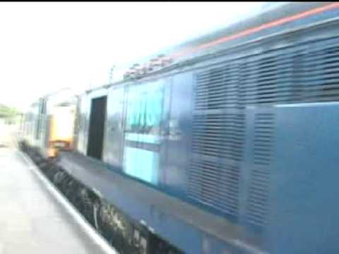 DRS Class 37 and 20 through Rhyl
